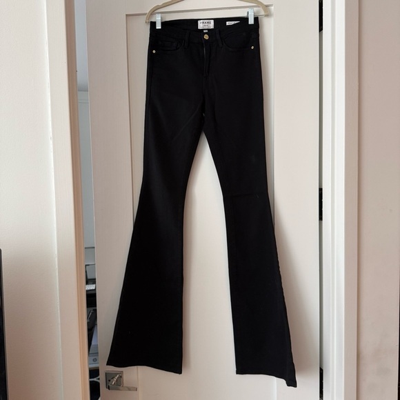 Frame Le Forever Karlie Extra Long Flared Jeans 27 - Picture 2 of 4